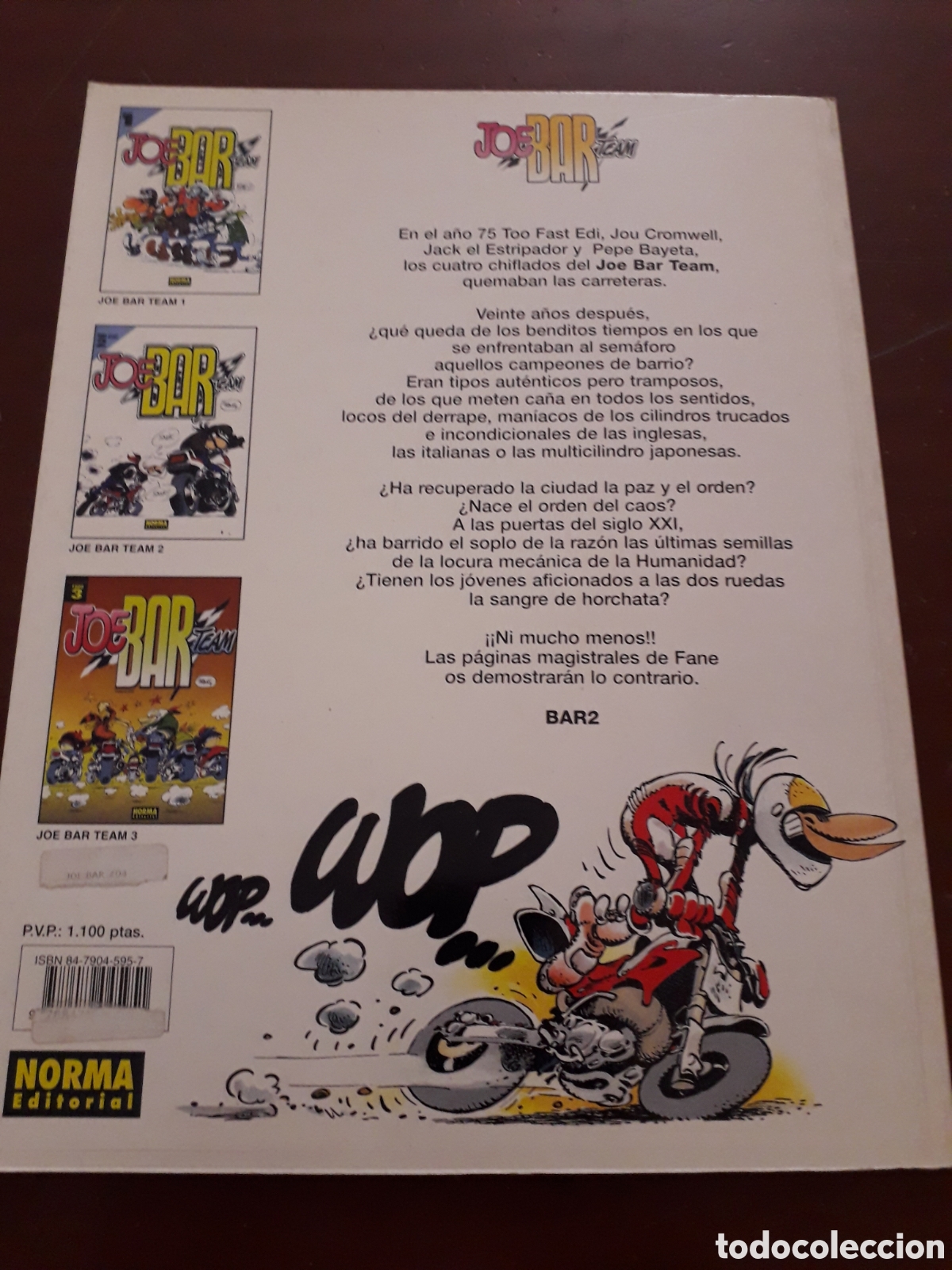 C&oacute;mics: JOE BAR TEAM. TOMO 4. - Foto 2