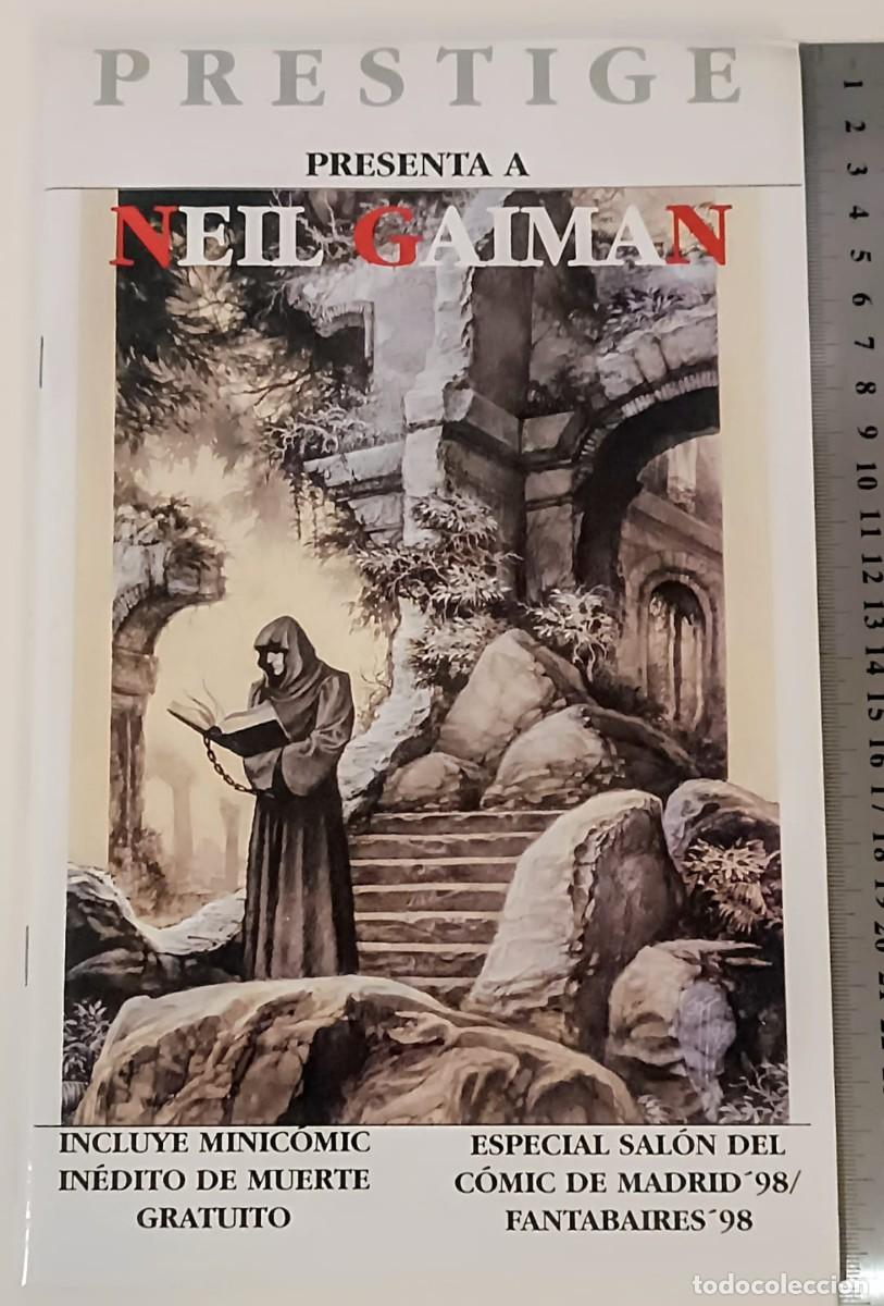 C&oacute;mics: Prestige presenta a Neil Gaiman (Especial Sal&oacute;n Madrid 1998) - Norma Editorial - MINT