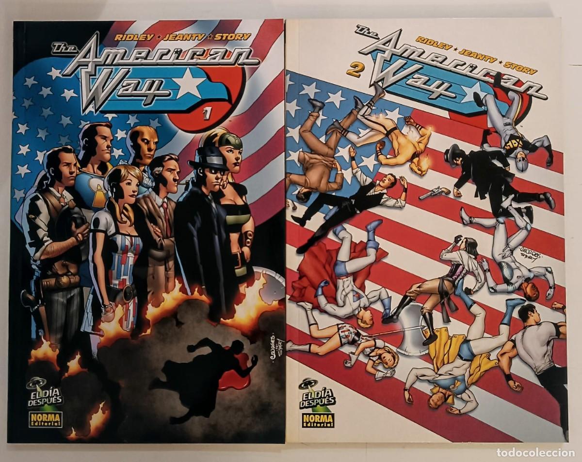 C&oacute;mics: Pack The American Way (Obra Completa 1 y 2) - John Ridley / Jeanty 2007 - MINT