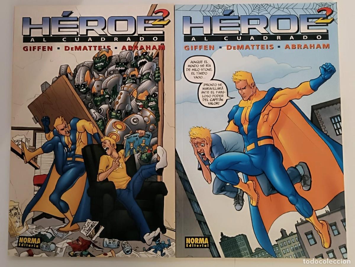 C&oacute;mics: H&eacute;roe al Cuadrado (Tomos 1 y 2) - Giffen / DeMatteis / Abraham 2006 - MINT