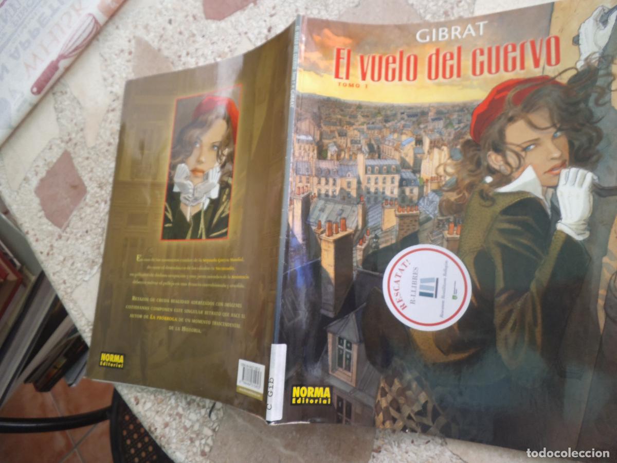 C&oacute;mics: comic, el vuelo del cuervo, 1 parte,gibrat, norma editotrial, en color