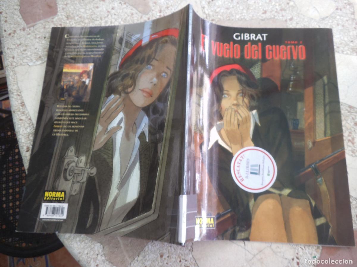 C&oacute;mics: comic, el vuelo del cuervo, 2 parte,gibrat, norma editotrial, en color