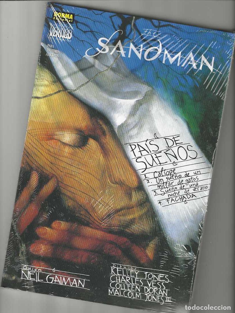 Comics: SANDMAN: PAIS DE SUE&Ntilde;OS - TOMO TAPA BLANDA NORMA - MUY BUEN ESTADO