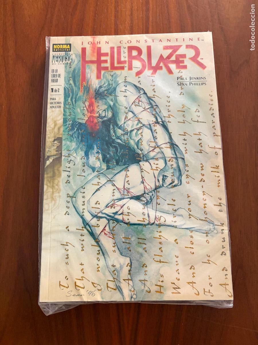 C&oacute;mics: HELLBLAZER , EN LA LINEA DE FUEGO , LOS DOS PRESTIGIOS , NORMA EDITORIAL
