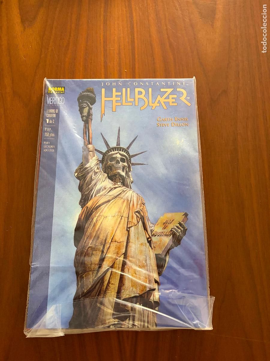 C&oacute;mics: HELLBLAZER , LLAMAS DE CONDENA , LOS DOS PRESTIGIOS , NORMA EDITORIAL