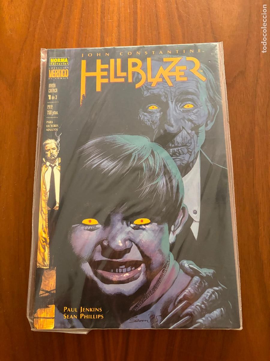 C&oacute;mics: HELLBLAZER , MASA CR&Iacute;TICA , LOS TRES PRESTIGIOS , NORMA EDITORIAL - Foto 2