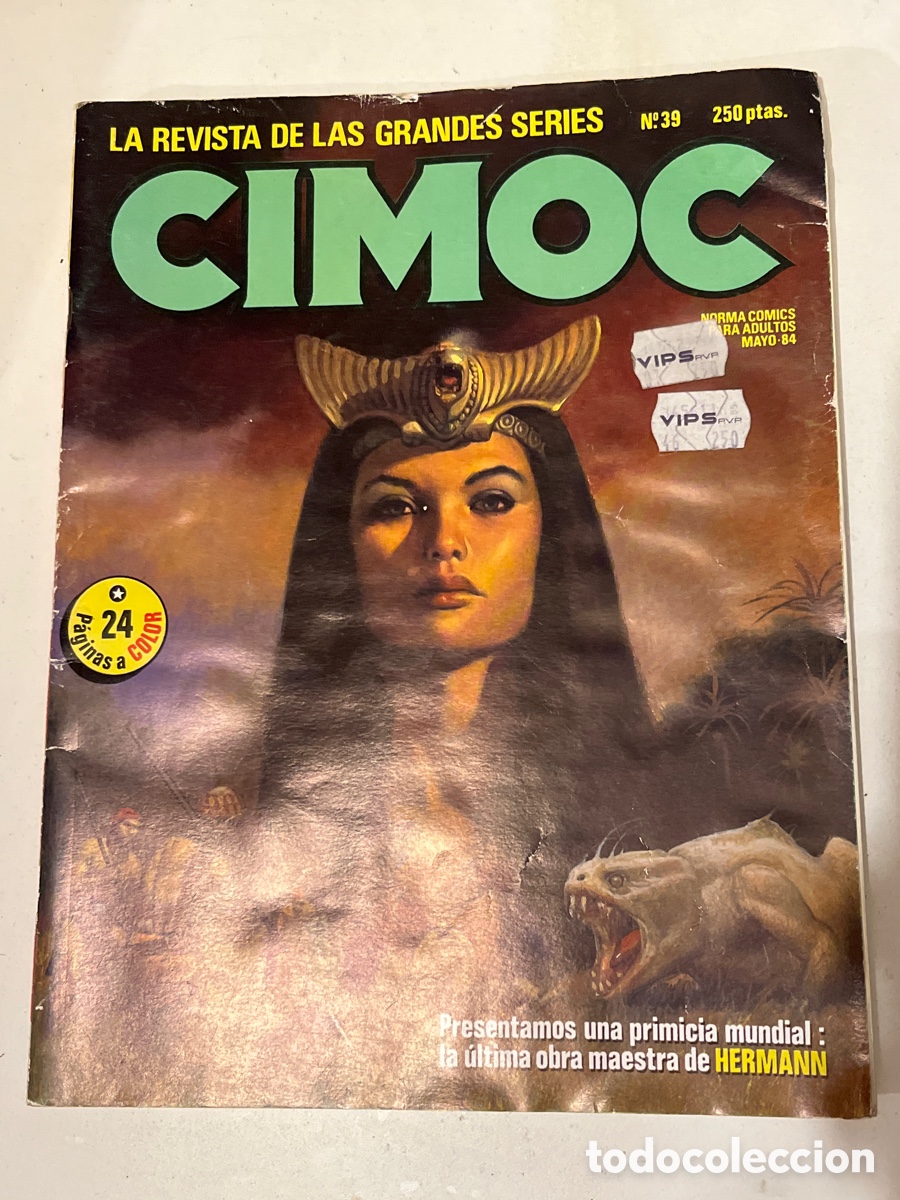 C&oacute;mics: Comic CIMOC N&deg; 39 Norma editorial