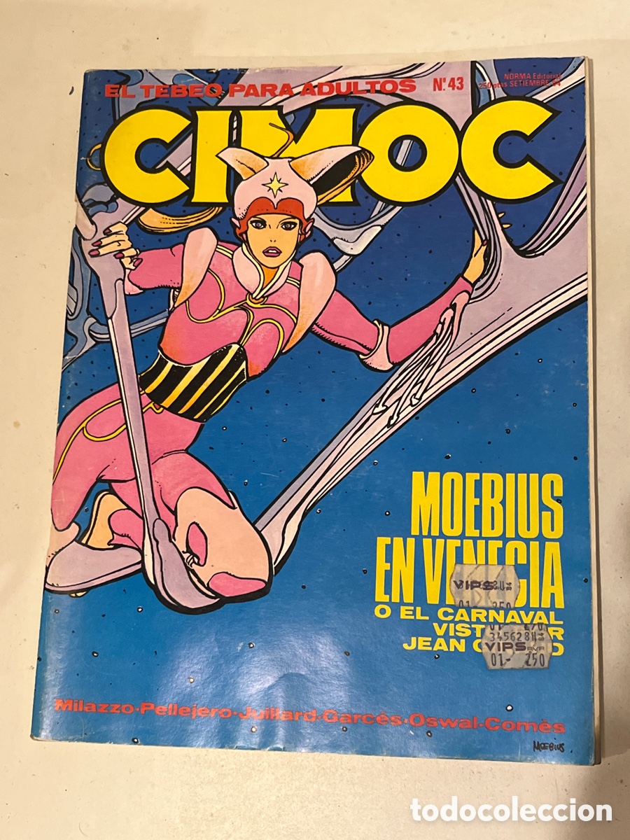 C&oacute;mics: Comic CIMOC N&deg; 43 Norma editorial