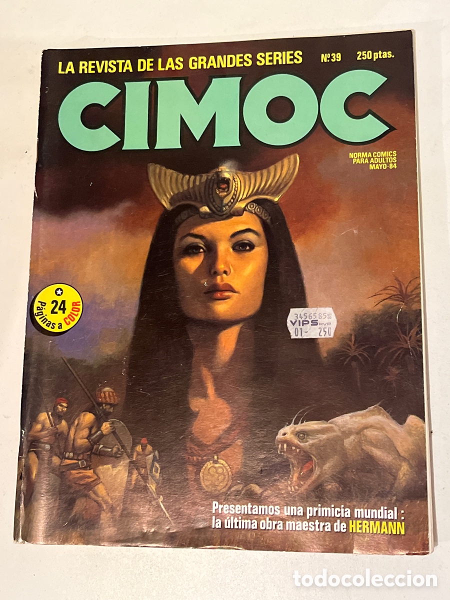 C&oacute;mics: Comic Cimoc N&deg;39 Norma Editorial