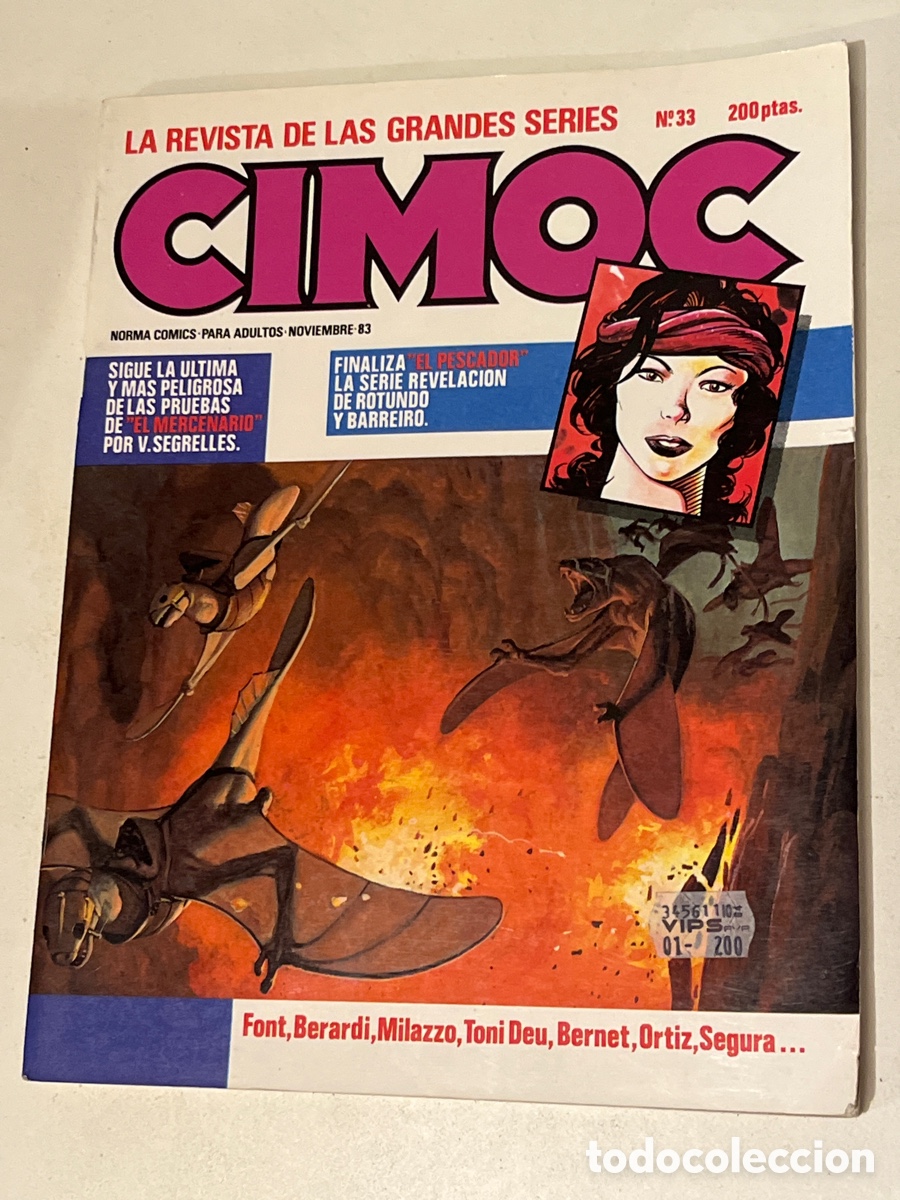 C&oacute;mics: Comic Cimoc N&deg;33 Norma Editorial
