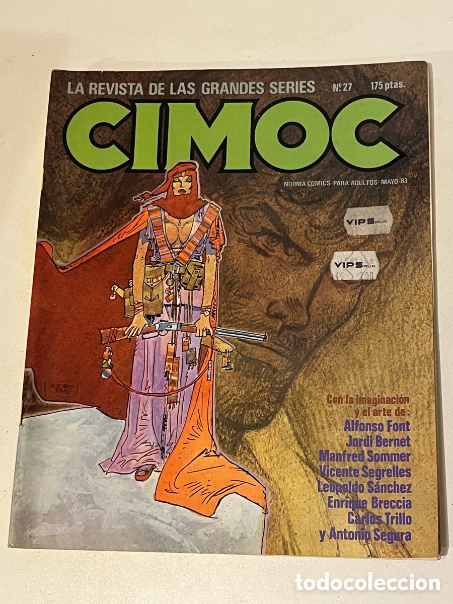 C&oacute;mics: Comic Cimoc N&deg;27 Norma Editorial