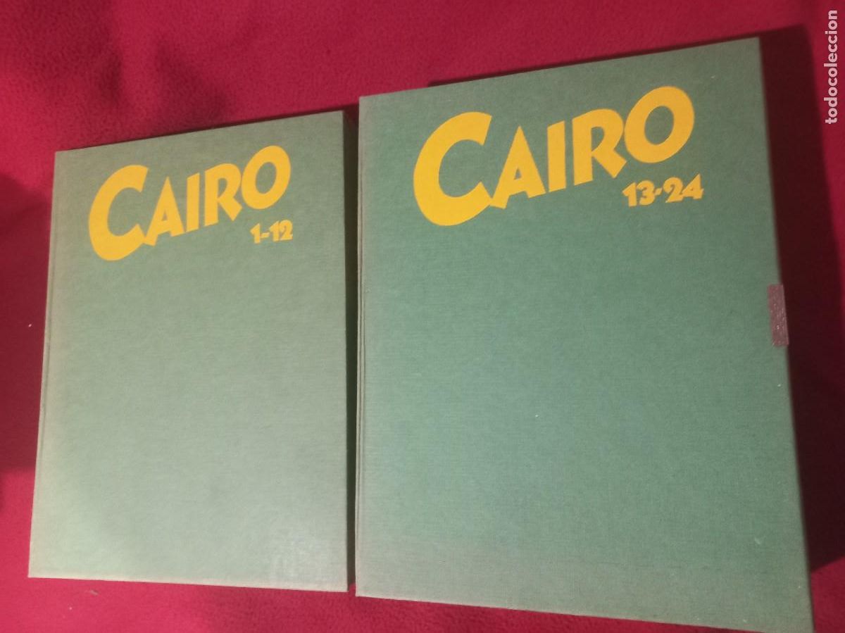 C&oacute;mics: CAIRO - DOS CAJAS COFRES PARA GUARDAR LAS REVISTAS