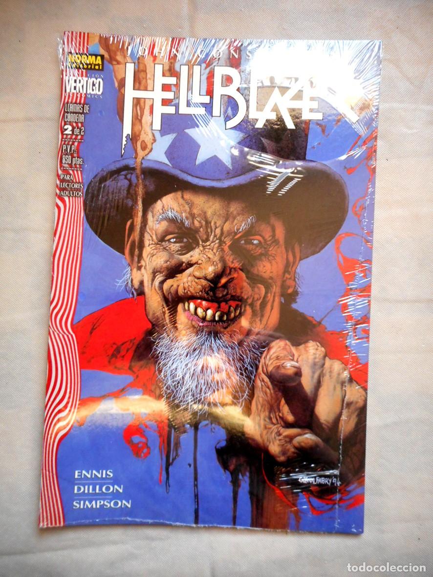 C&oacute;mics: JOHN CONSTANTINE HELLBLAZER N&ordm;8 LLAMAS DE CONDENA N&ordm;2 (NORMA-1998) GARTH ENNIS - STEVE DILLON