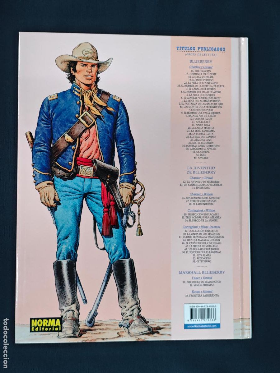 C&oacute;mics: LA JUVENTUD DE BLUEBERRY - GETTYSBURG - N&ordm; 53 - NORMA - Foto 2