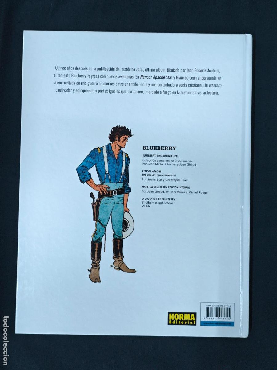 C&oacute;mics: TENIENTE BLUEBERRY - RENCOR APACHE - NORMA - Foto 2