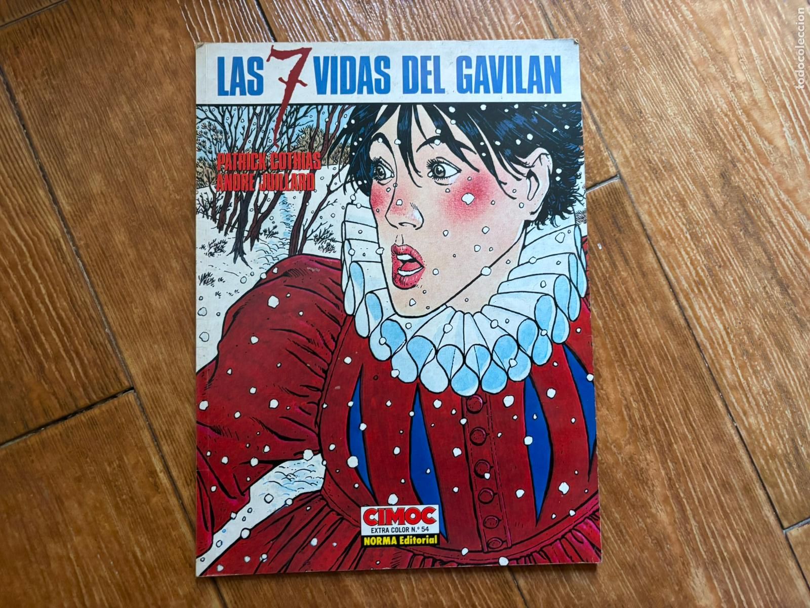 C&oacute;mics: CIMOC EXTRA COLOR N&ordm; 54 LAS 7 VIDAS DEL GAVILAN 1 LA MUERTE BLANCA. -EDITORIAL NORMA. 1989
