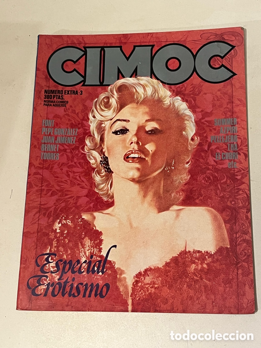C&oacute;mics: Comic Cimoc N&deg; Extra 3 Especial Erotismo Norma Editorial
