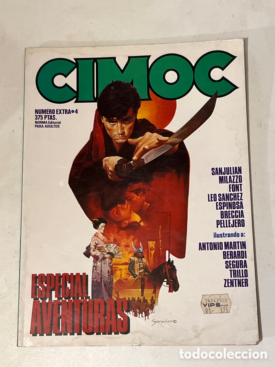C&oacute;mics: Comic Cimoc N&deg; Extra 4 Especial Aventuras Norma Editorial