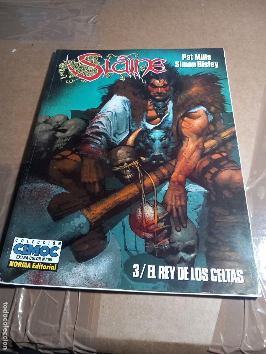 C&oacute;mics: CIMOC EXTRA COLOR 85 SLAINE 3 EL REY DE LOS CELTAS