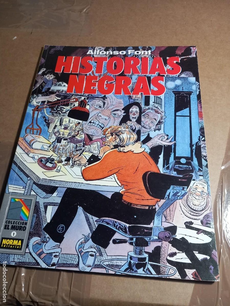 Comics: COLECCION EL MURO 1 HISTORIAS NEGRAS ALFONSO FONT