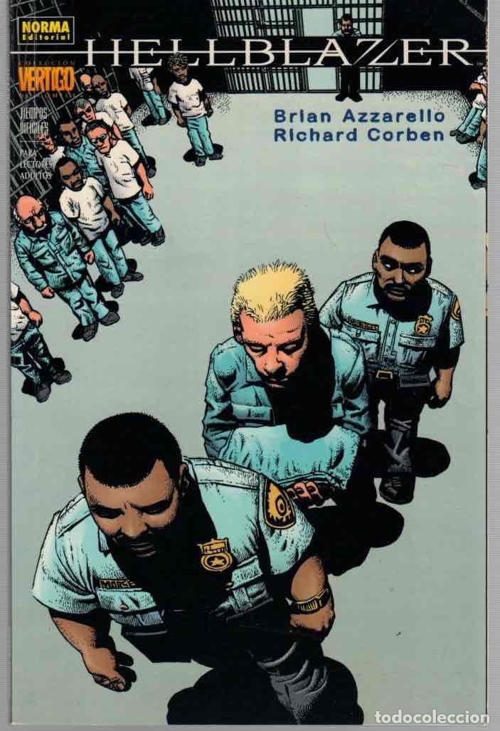 C&oacute;mics: HELLBLAZER TIEMPOS DIFICILES. BRIAN AZZARELLO - RICHARD CORBEN. NORMA 2003