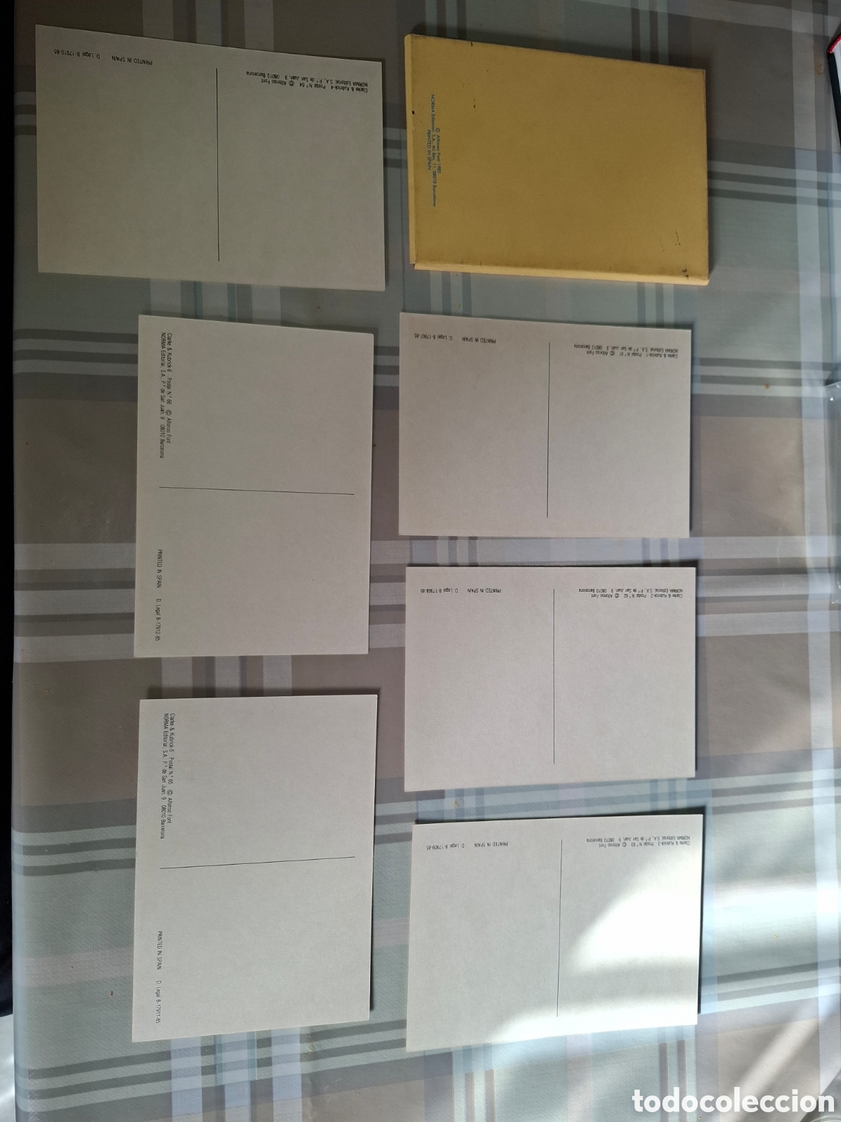 C&oacute;mics: Carpeta de 6 postakes de C & K de Alfonso Font, Norma 1985 - Foto 2