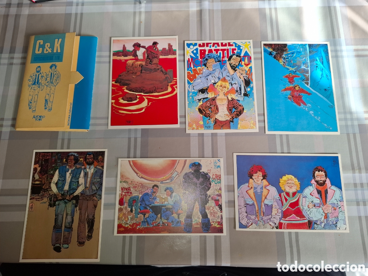 C&oacute;mics: Carpeta de 6 postakes de C & K de Alfonso Font, Norma 1985