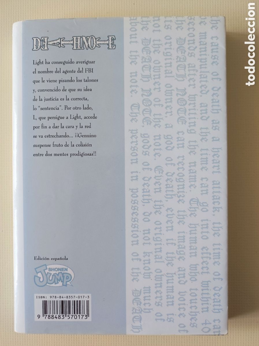 C&oacute;mics: DEATH NOTE - LOTE DE 7 COMICS - Foto 5
