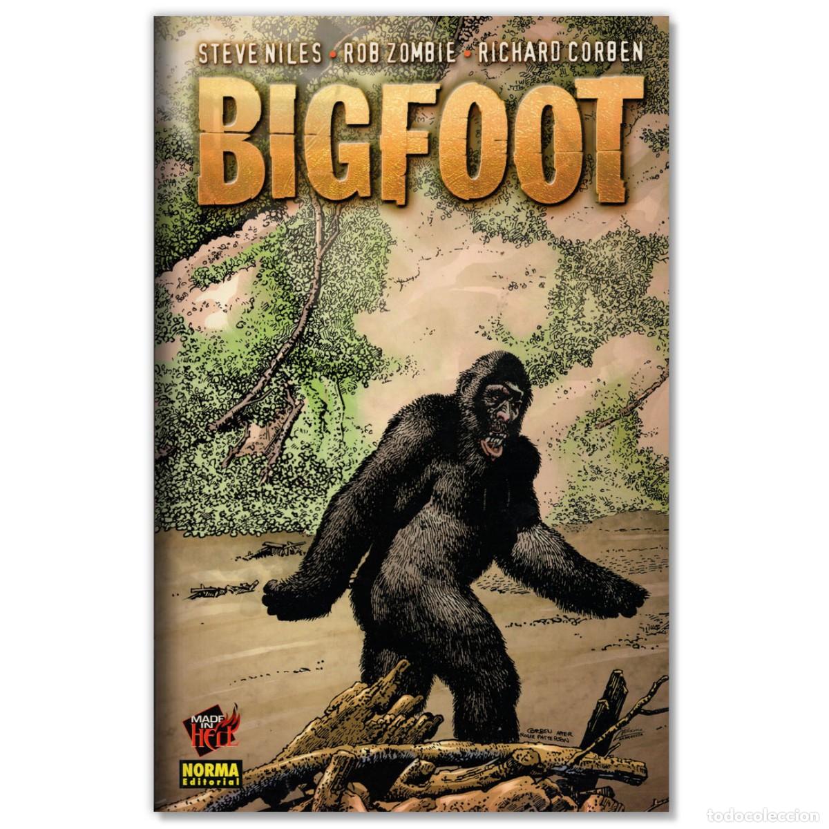 C&oacute;mics: BIGFOOT Richard Corben, Steve Niles, Rob Zombie