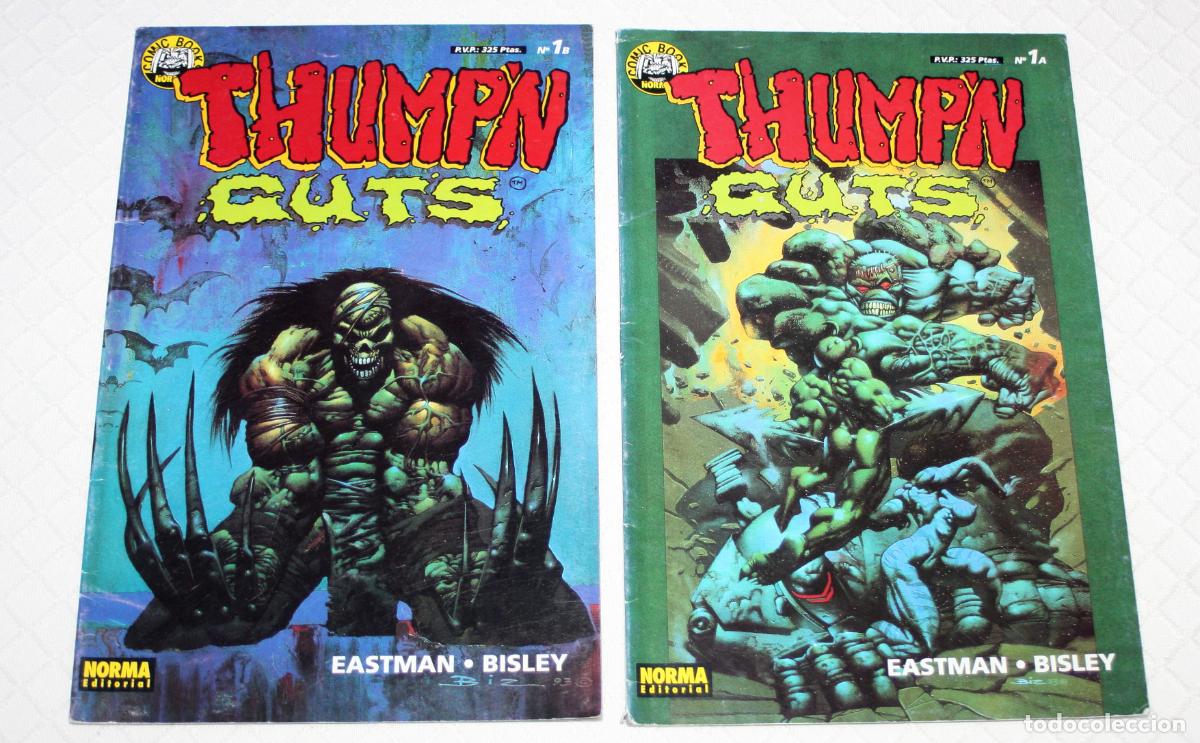 C&oacute;mics: THUMP`N CUTS : 1 A + 1B ( NORMA EDITORIAL )BUEN ESTADO