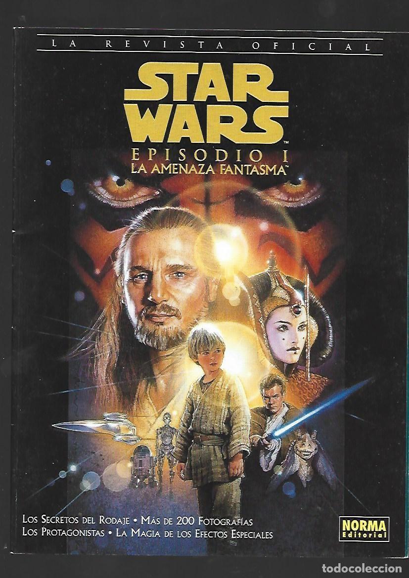 C&oacute;mics: Star Wars, episodio I: la amenaza fantasma, revista oficial, 2000, Norma, buen estado