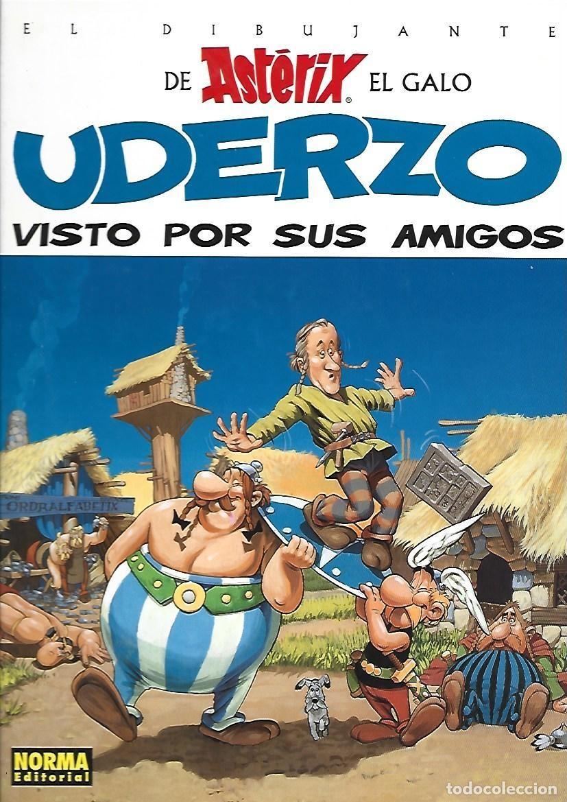 C&oacute;mics: Uderzo visto por sus amigos, 1997, Norma, primera edici&oacute;n, impecable. Caja DA