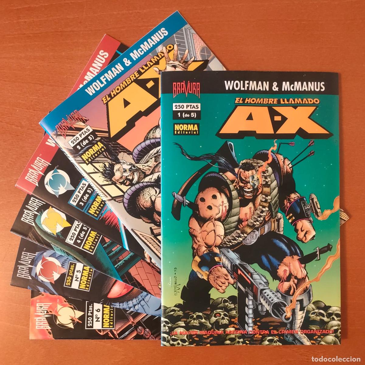 C&oacute;mics: EL HOMBRE LLAMADO A-X Completa 6 N&ordm;. Norma Editorial