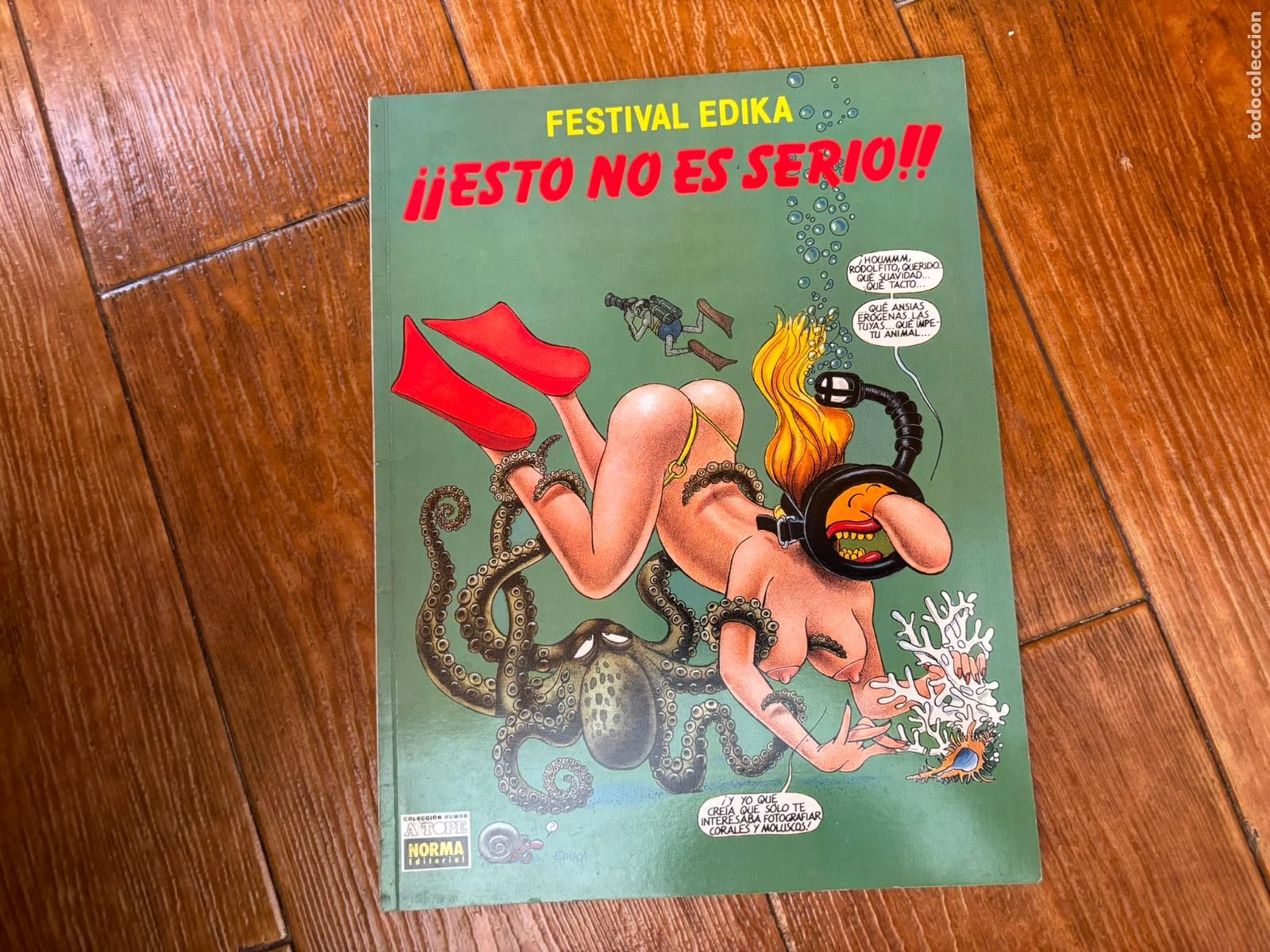 C&oacute;mics: FESTIVAL EDIKA n&ordm; 1 ESTO NO ES SERIO EDITORIAL NORMA - 1988