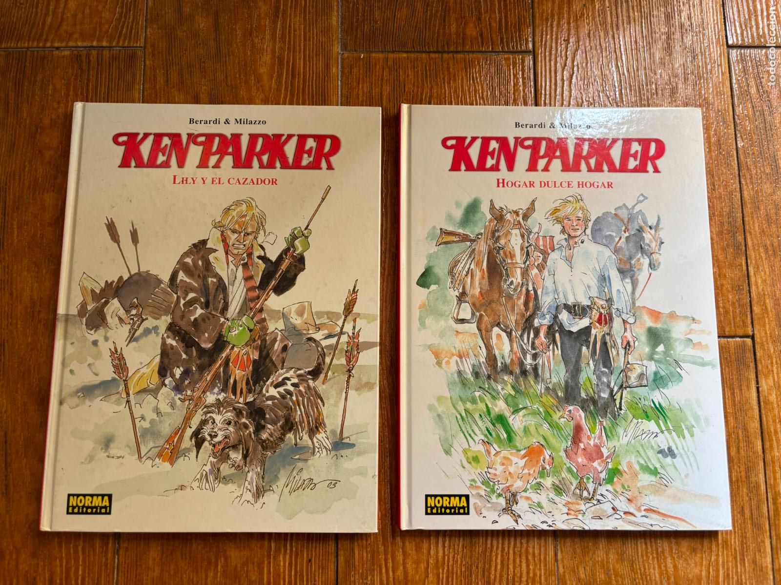 C&oacute;mics: KEN PARKER COLECCION COMPLETA 1 Y ( POR BERARDI Y MILLAZO ) TAPA DURA EDITORIAL NORMA