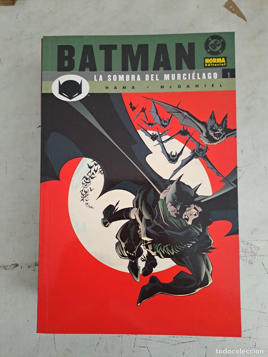 C&oacute;mics: Batman la sombra del murci&eacute;lago completa 10 n&uacute;meros, Norma en muy buen estado Bolsa DA