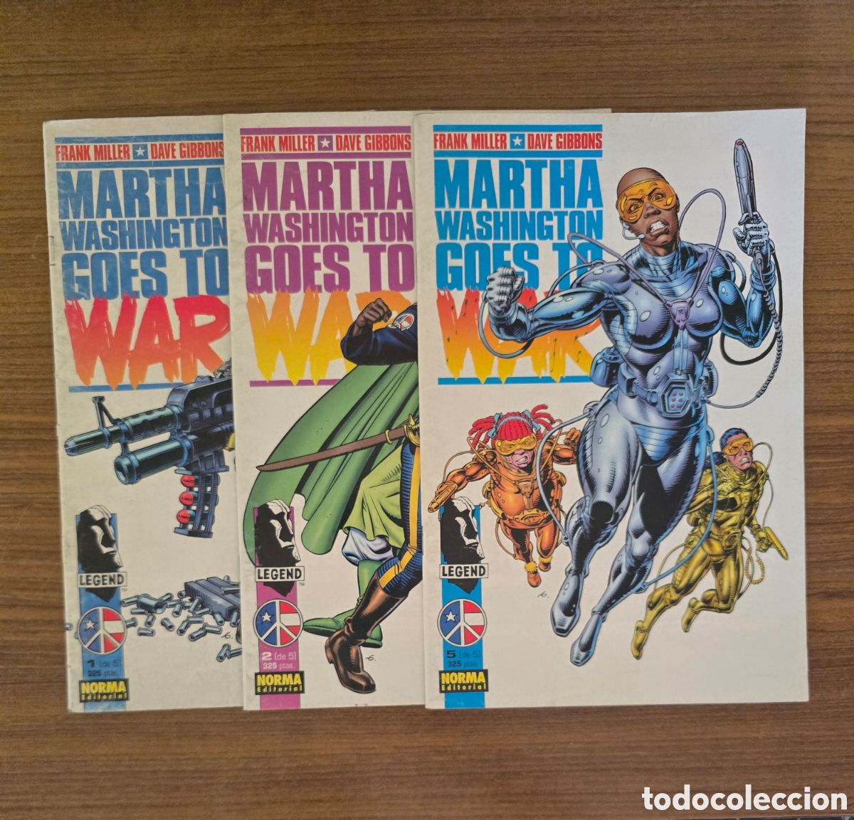 C&oacute;mics: MARTHA WASHINGTON GOES TO WAR, 1,2 Y 5,(LEGEND-NORMA EDITORIAL)