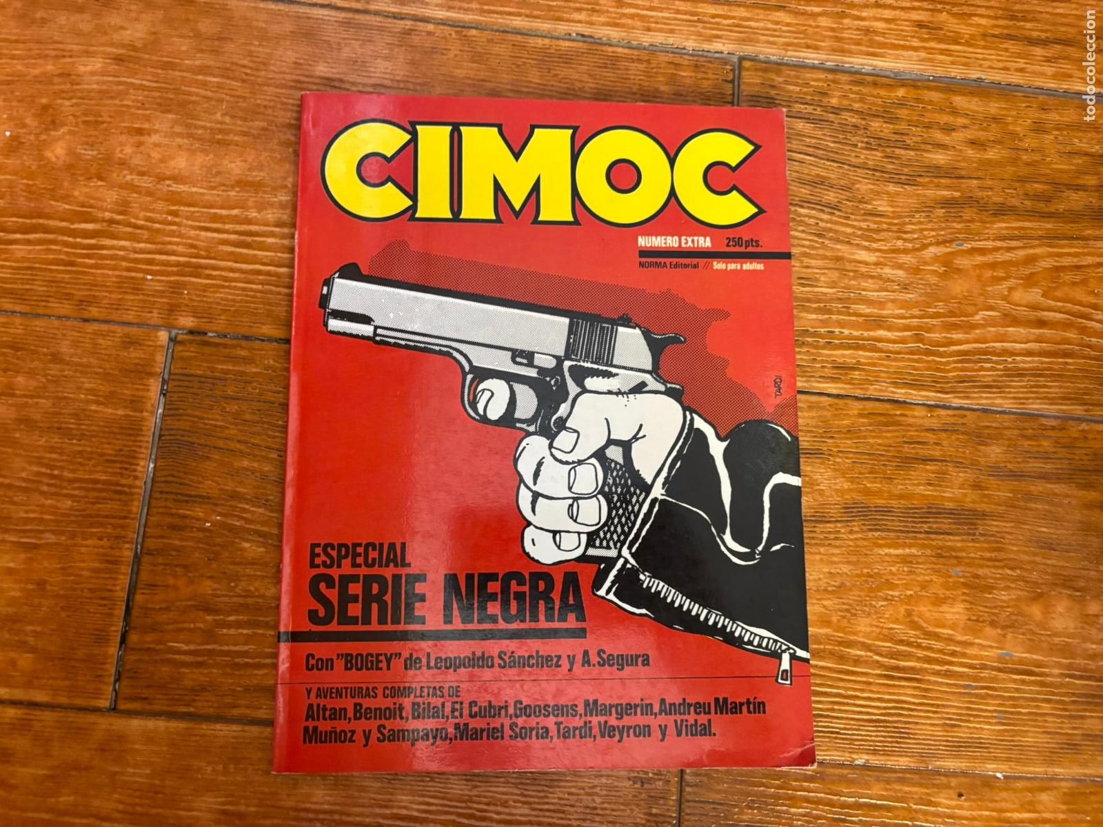 C&oacute;mics: CIMOC. ESPECIAL SERIE NEGRA. NORMA EDITORIAL.