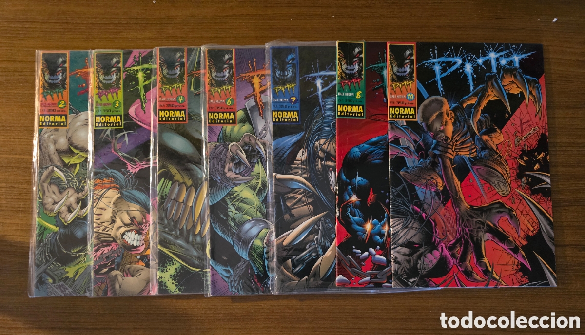 C&oacute;mics: PITT,LOTE DE 7 EJEMPLARES,(NORMA EDITORIAL) - Foto 1