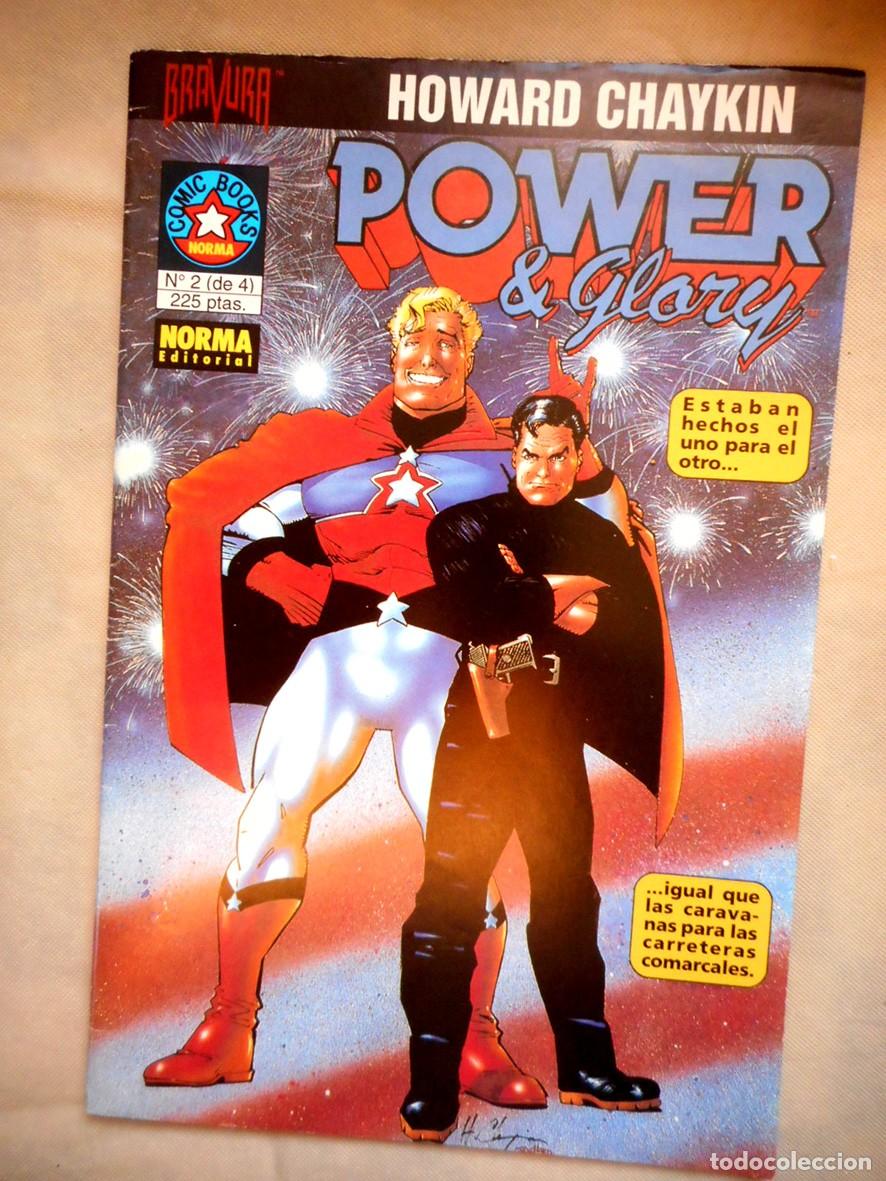 C&oacute;mics: POWER AND GLORY N&ordm;2 (NORMA-NOVIEMBRE 1994) HOWARD CHAYKIN
