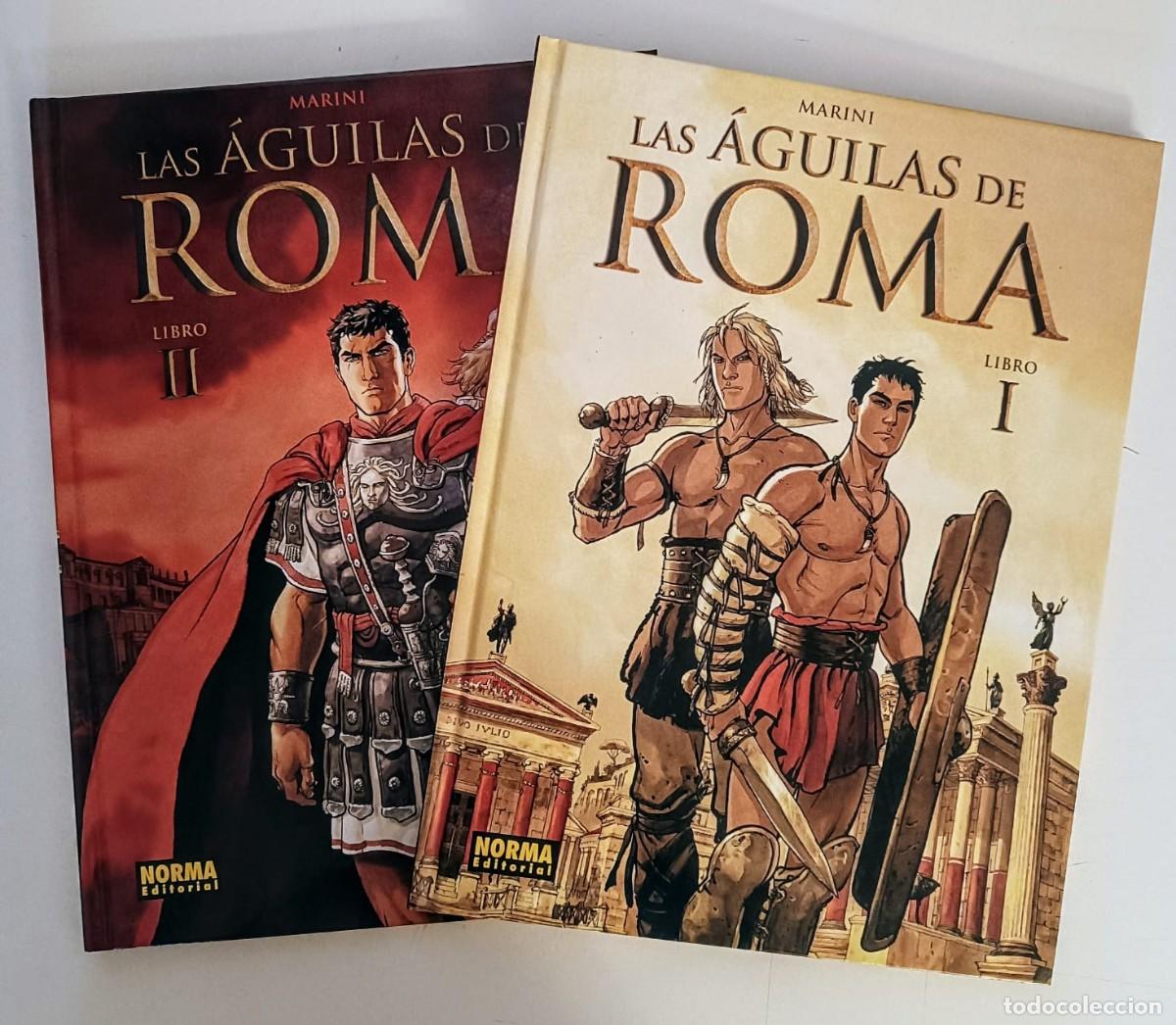 C&oacute;mics: Lote Las &Aacute;guilas de Roma Libros I y II (2008) Norma - 1&ordf; Edici&oacute;n MINT