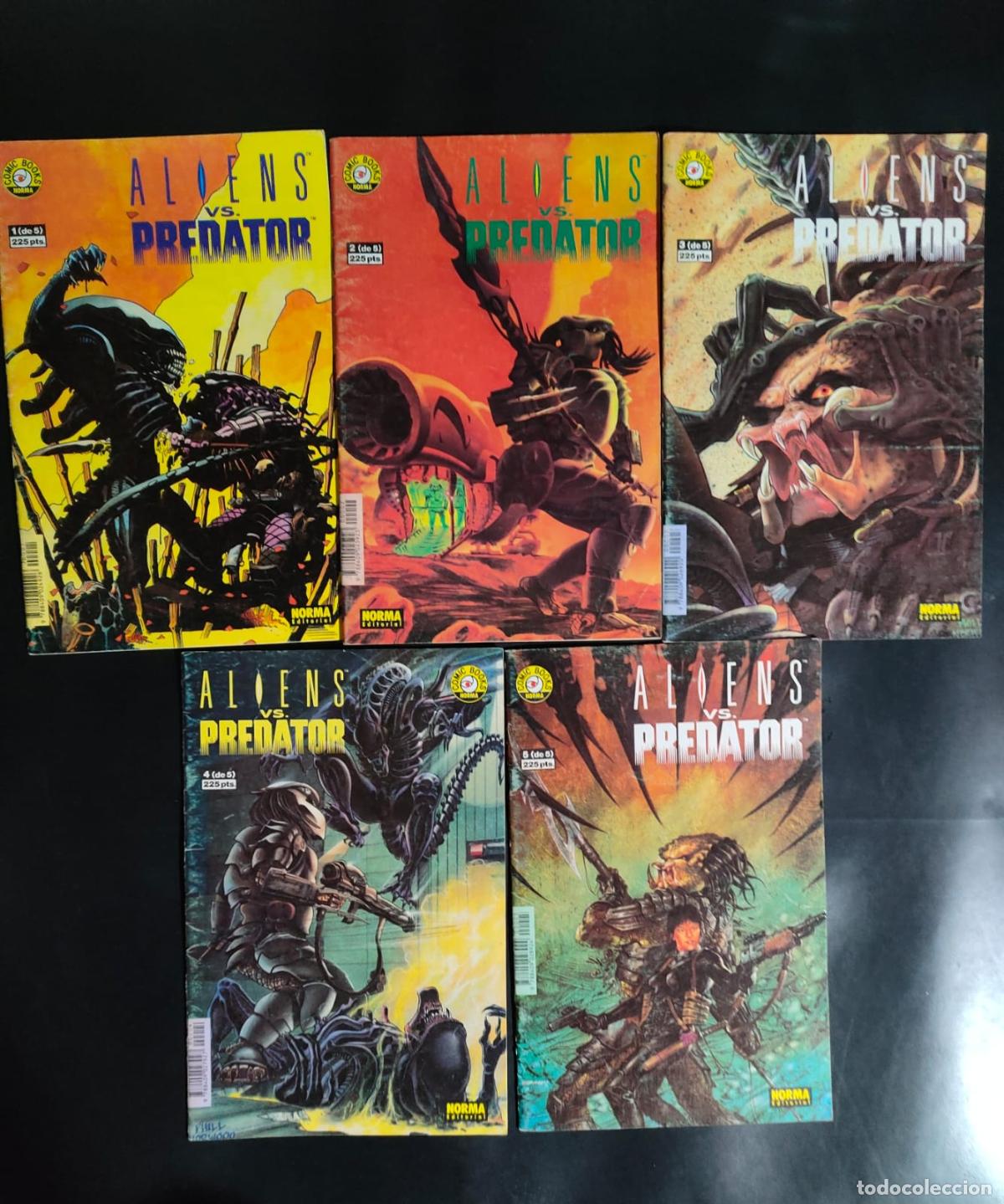 C&oacute;mics: ALIENS VS PREDATOR COMPLETA 5 NUMEROS