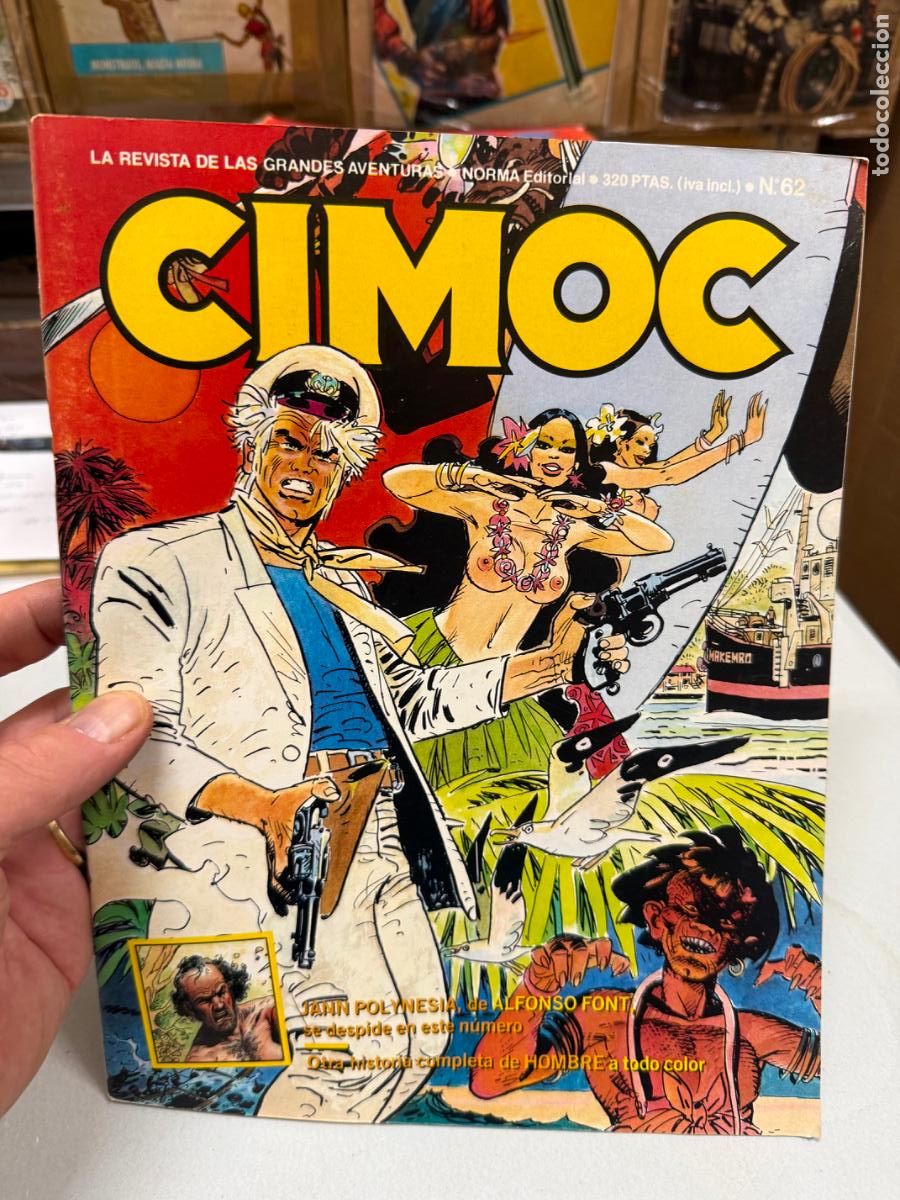 C&oacute;mics: CIMOC EDITORIAL NORMA NUMERO 62