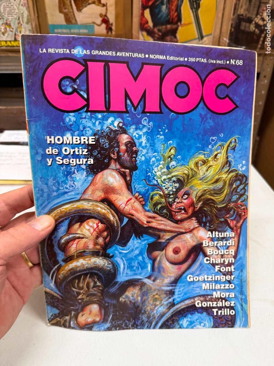 C&oacute;mics: CIMOC EDITORIAL NORMA NUMERO 68