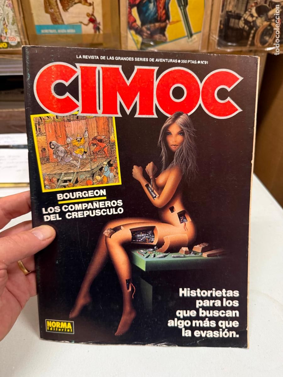 C&oacute;mics: CIMOC EDITORIAL NORMA NUMERO 91