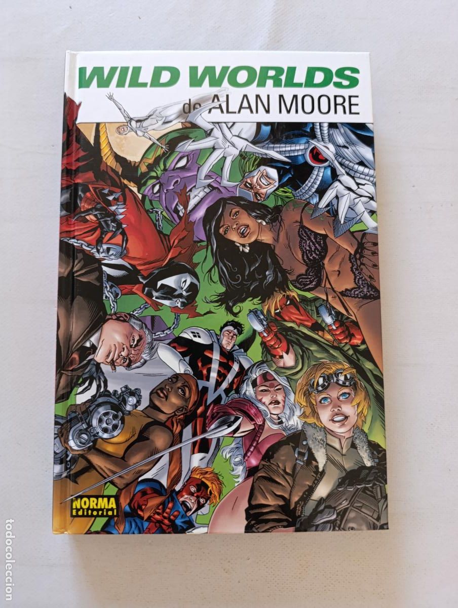 C&oacute;mics: WILD WORLDS DE ALAN MOORE - NORMA EDITORIAL - TAPA DURA - LEER DESCRIPCION (358)