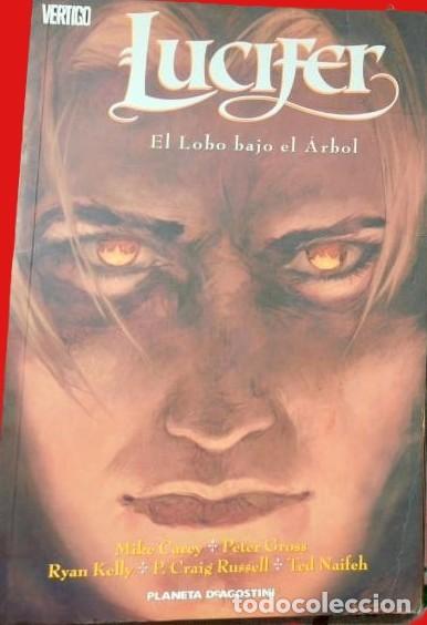 C&oacute;mics: LUCIFER 2tomos VERTIGO: El Lobo Bajo El &Aacute;rbol y Encrucijada (Mike Carey).