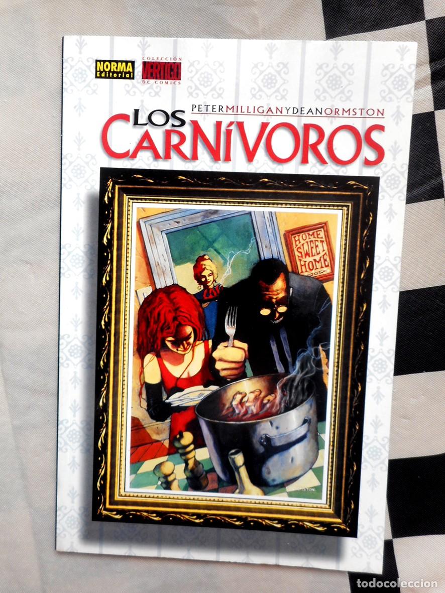 C&oacute;mics: COLECCI&Oacute;N V&Eacute;RTIGO N&ordm;11 LOS CARN&Iacute;VOROS (NORMA-AGOSTO 1997) PETER MILLIGAN - DEAN ORMSTON