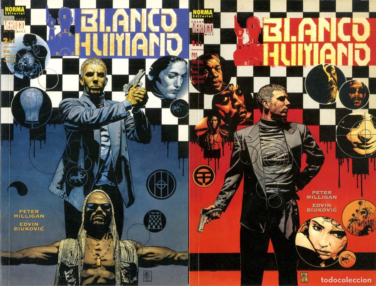 C&oacute;mics: Blanco Humano / Completa 2 num. (Norma, 2000) - Peter Milligan / Edvin Biukovic - Foto 1