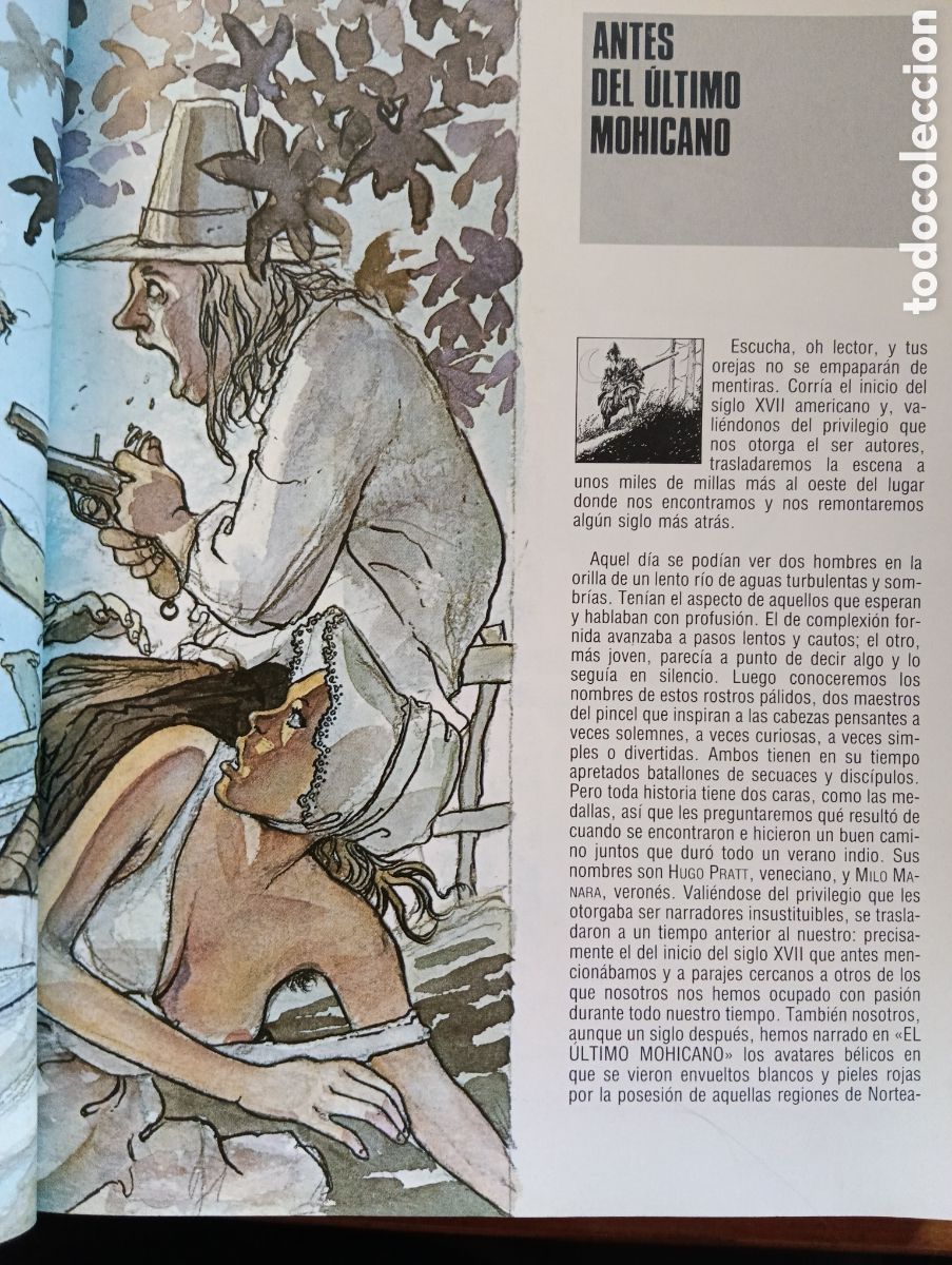 C&oacute;mics: Verano indio, Hugo Pratt, Milo Manara - Foto 2